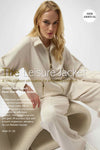 254959 Silky Touch Ponti Zip-up Leisure Jacket