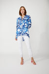 256380  Brush Print Over Shirt
