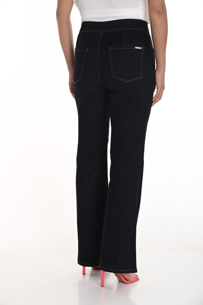 256759U Bootleg Double Button Jean