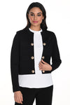 243410U Military-Chic Shorter Jacket