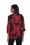 259157 Textured Taffeta Evening Jacket