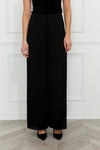 259252 Wide Leg Pleated Chiffon Trouser