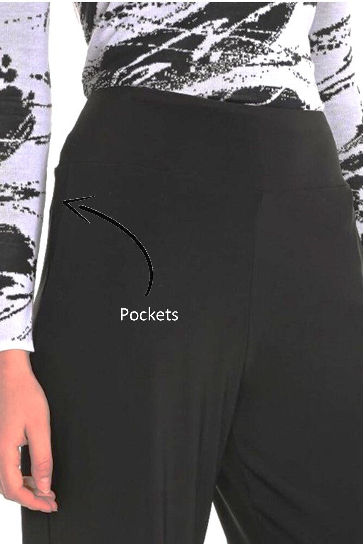 253001 Basque Waste Soft Drape Pant