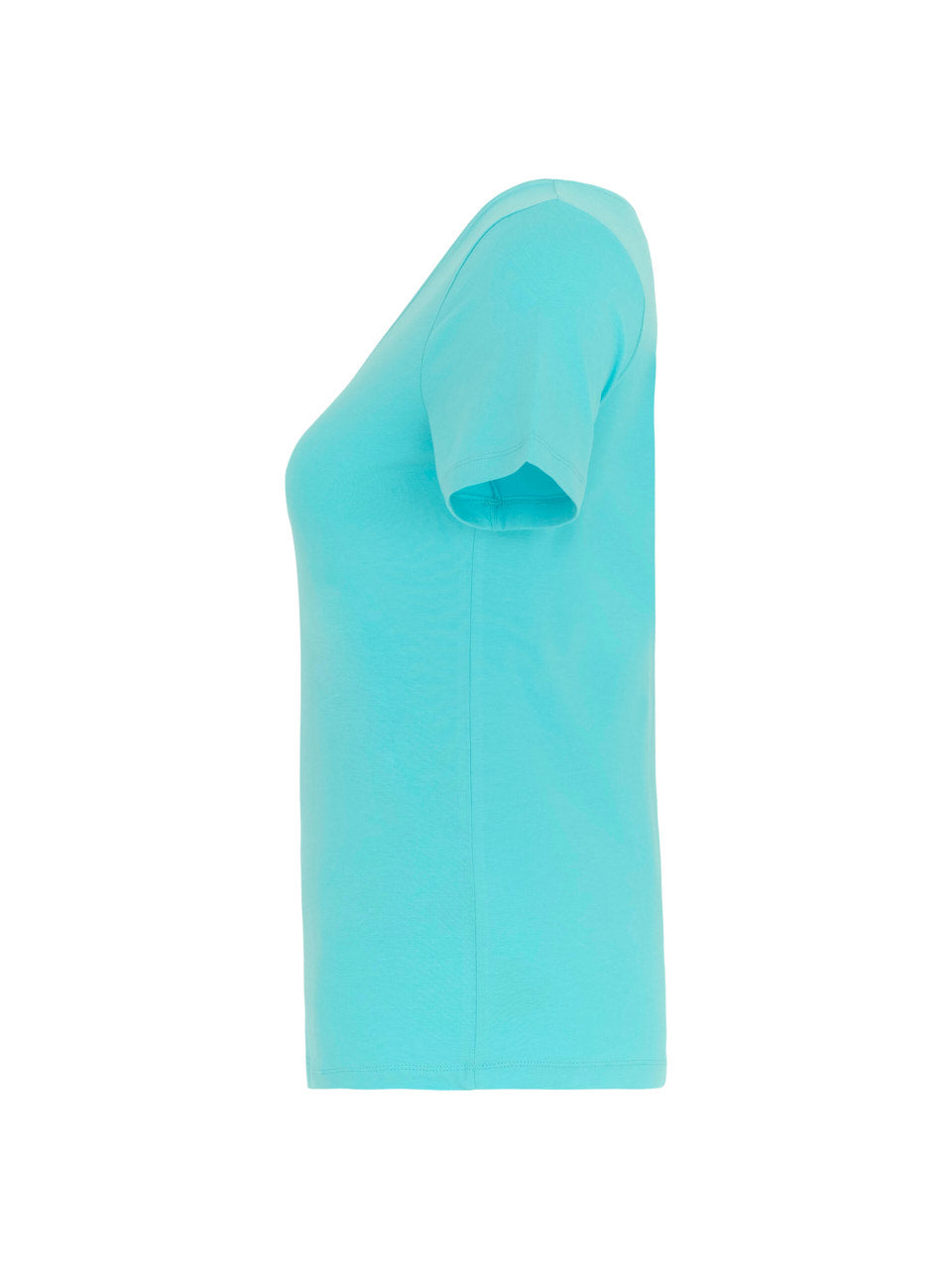 DC26501 AQUA Classic V Neck Silky Stretch Viscose Tee