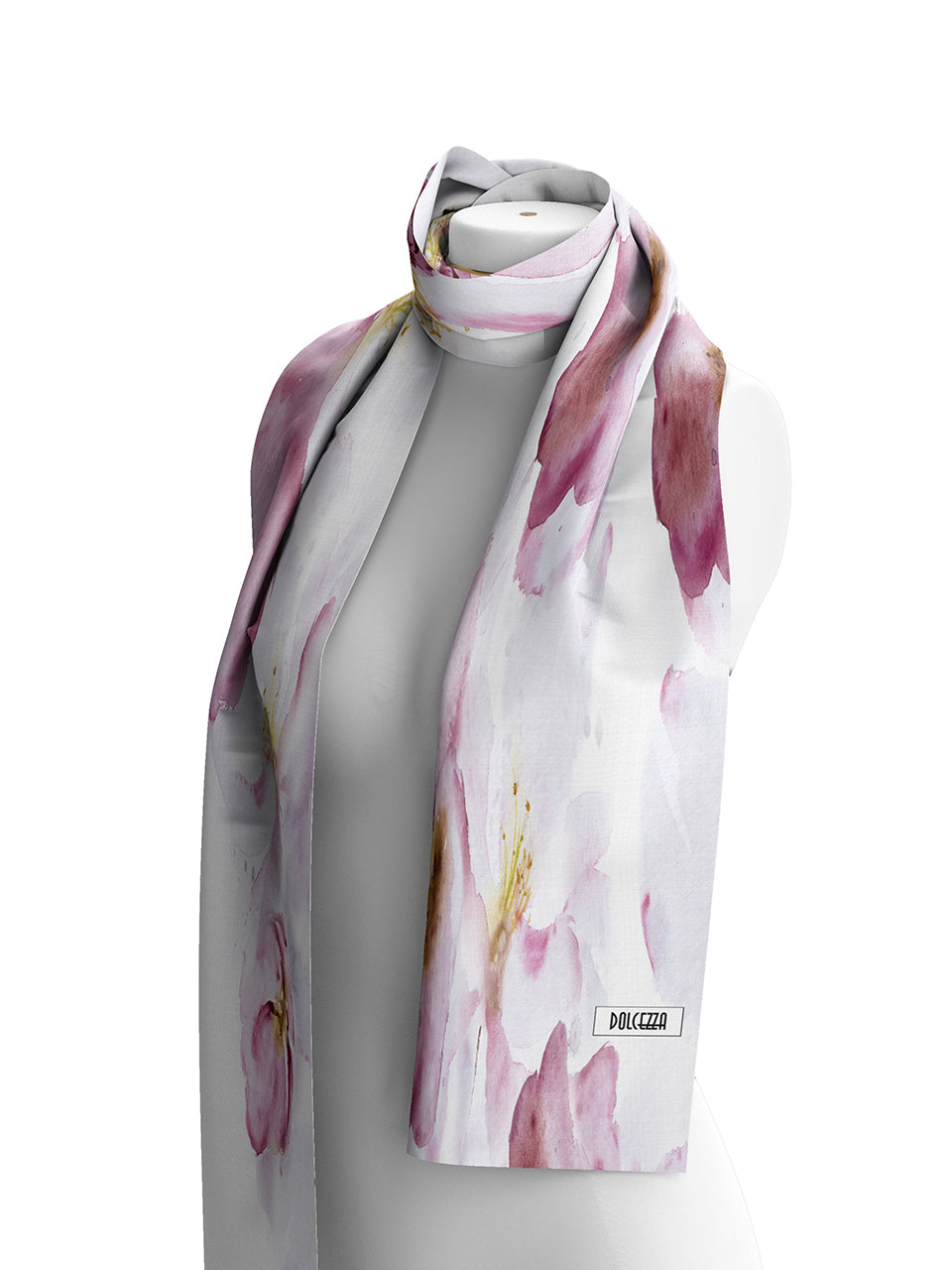 DC26908 Colours of the Spring Print Soft Viscose Scarf
