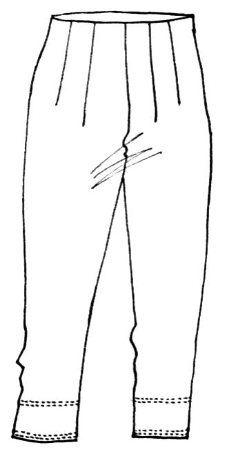 2889 Microjersey Waisted Capri Pant