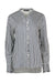 4471 Crisp Cotton Stripe Ruffle Shirt
