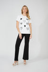 251518 Brush Heart Cotton Tee