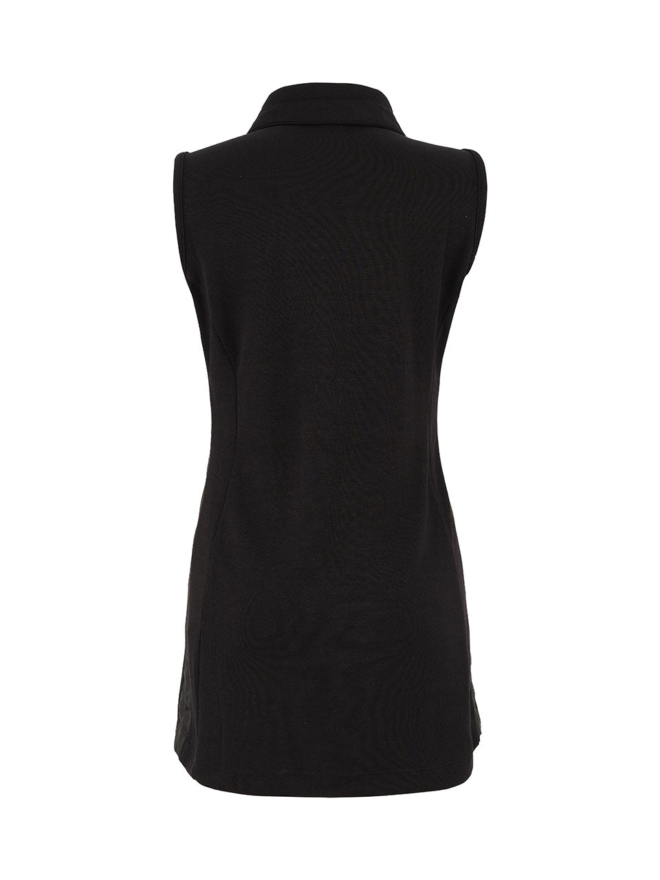 D75159 OLIVE/ BLACK Long Line  Zip-Up Stud Quilt Vest