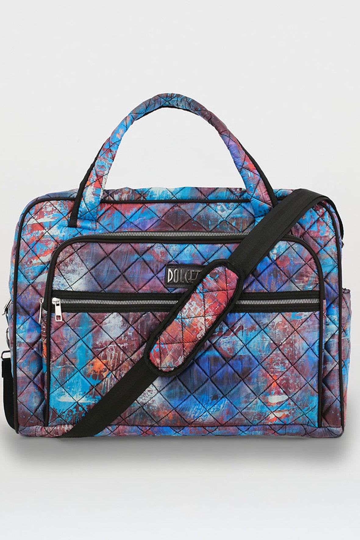 75972 Quilted Artist Print Travel Bag