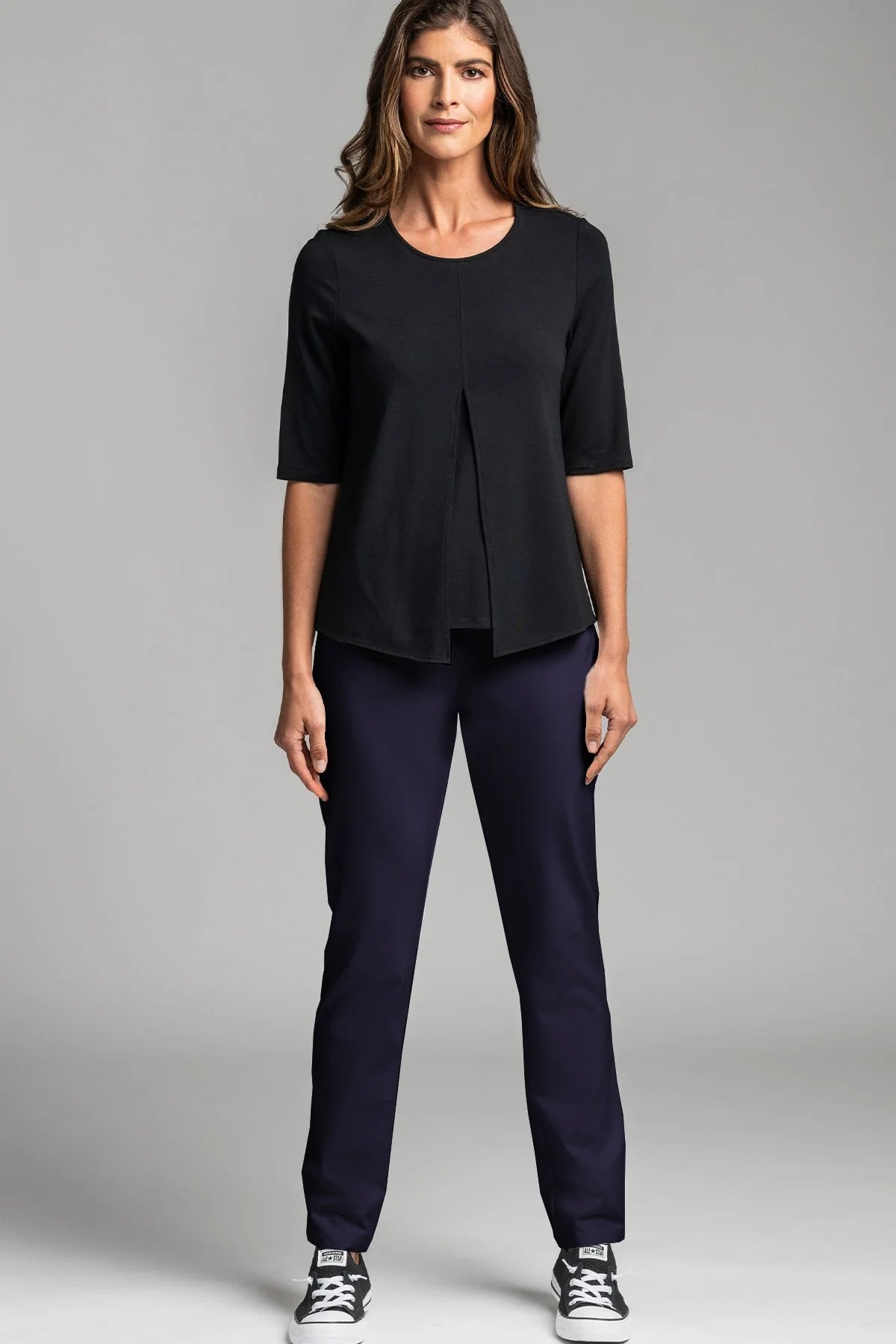 8158 NAVY Bi Stretch Jean