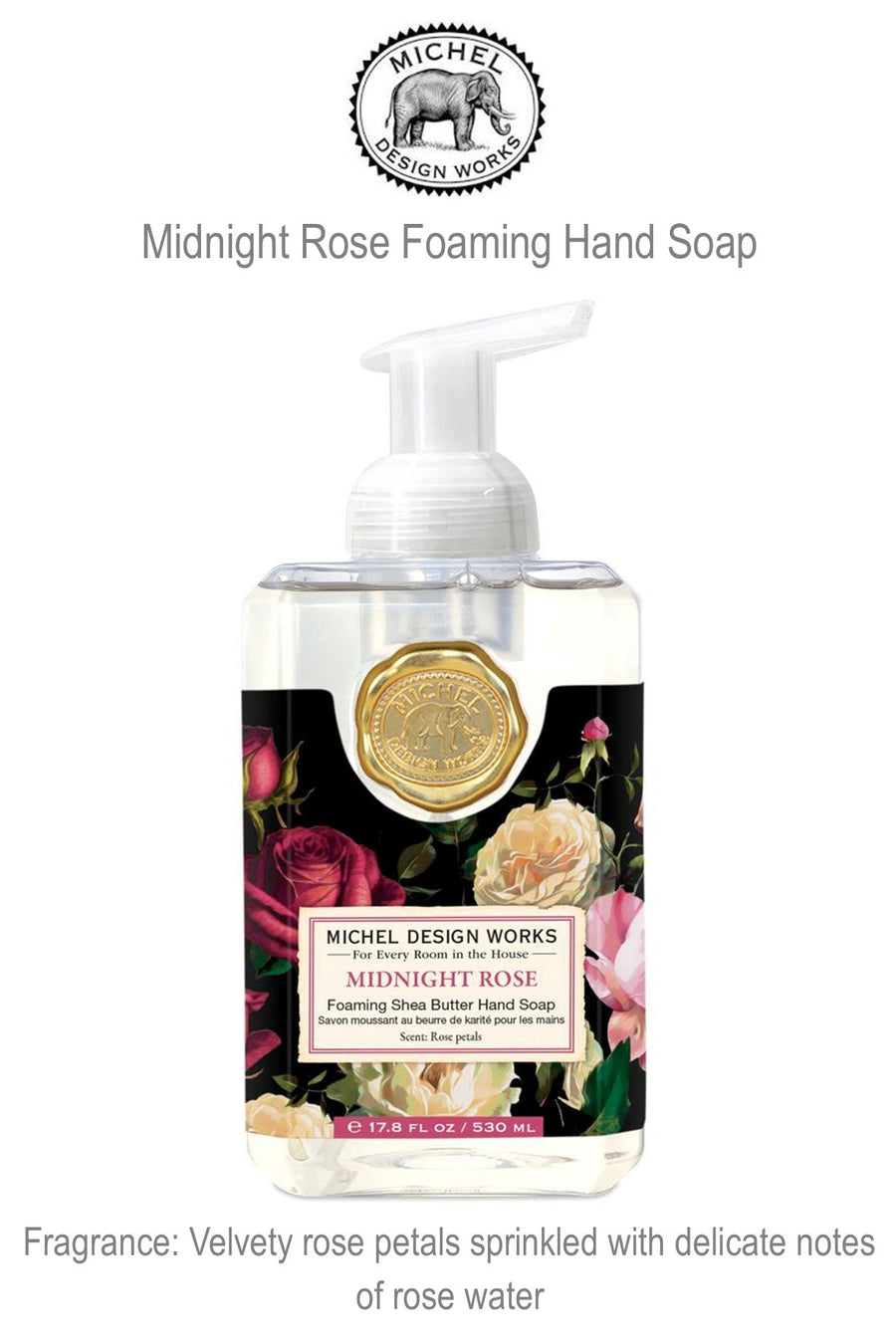 801440 MDW Midnight Rose Foaming Hand Soap