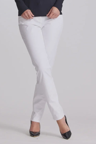 8158 WHITE Bi Stretch Jean