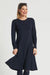 8319 Merino Swing Dress