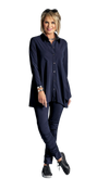 8327 Hitched Front Microjersey Shirt