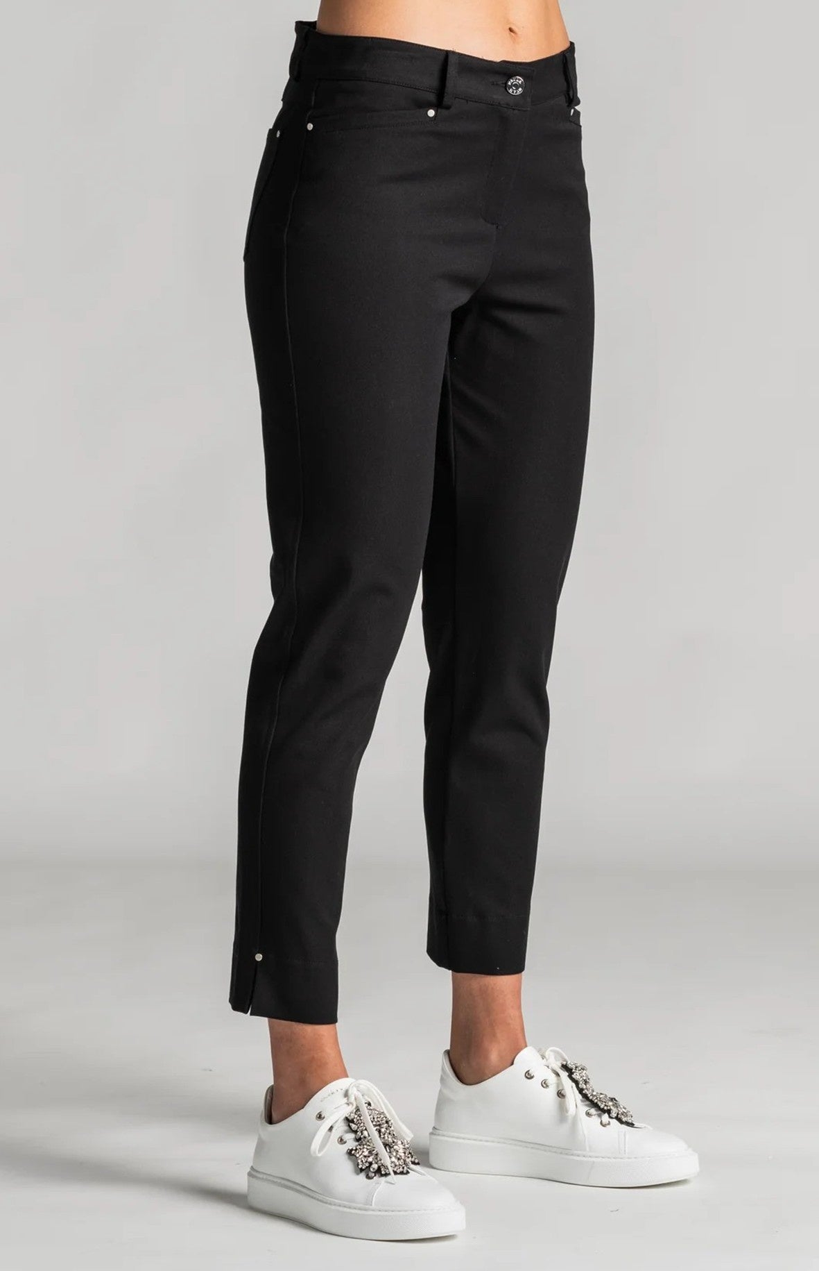 8429 NAVY Bi Stretch 7/8 Jean