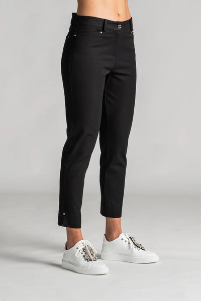 8429 WHITE Bi Stretch 7/8 Jean