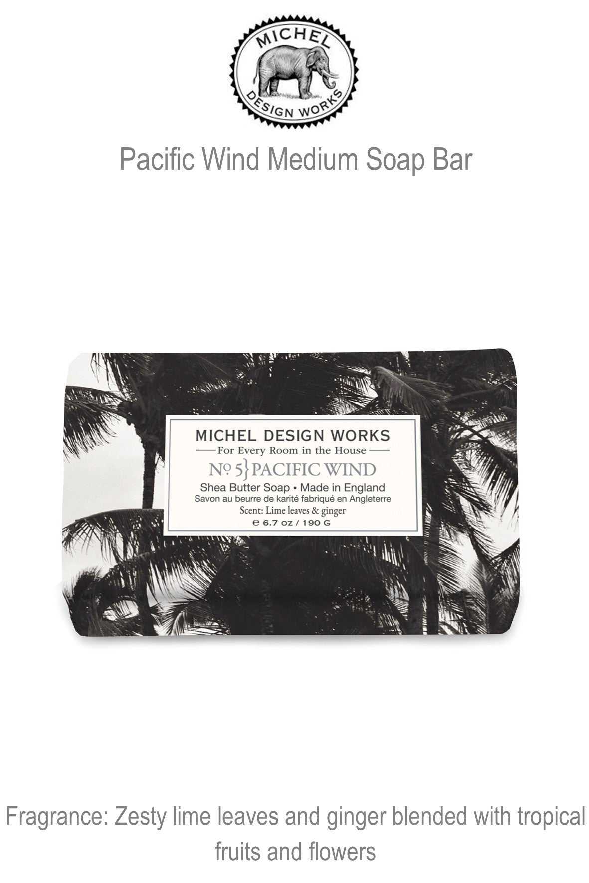 858431 MDW Pacific Wind Medium Soap Bar