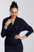 8785 Deep Cowl Neck Top