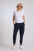 8829 Ankle length Microjersey  Cuffed Pant