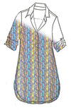 8903 Viv Print Overshirt