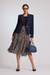 8930 Flute Hem Skirt