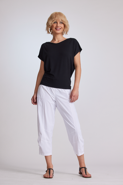 8964 Curved Seam Bell Pant