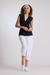 8971 V Neck Cap Modal Sleeve Top