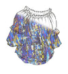 8992 Ruffle Neck Blouse