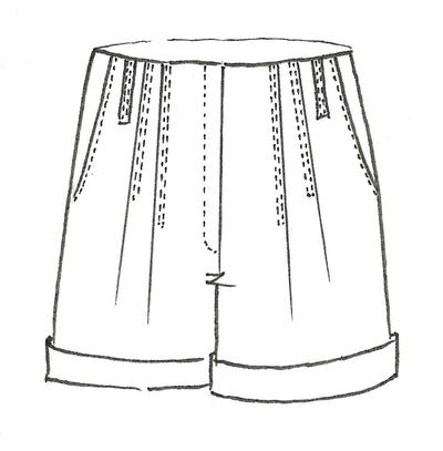 9001 Cuffed Summer Short