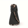 D0019 Animal Trim Roll-up Straw Sunhat