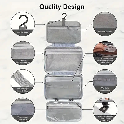 D0002 Medium Cosmetic Travel Bag