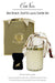 HCG03 Cote Noire Bee Broach / Candle & Scarf Gift Set