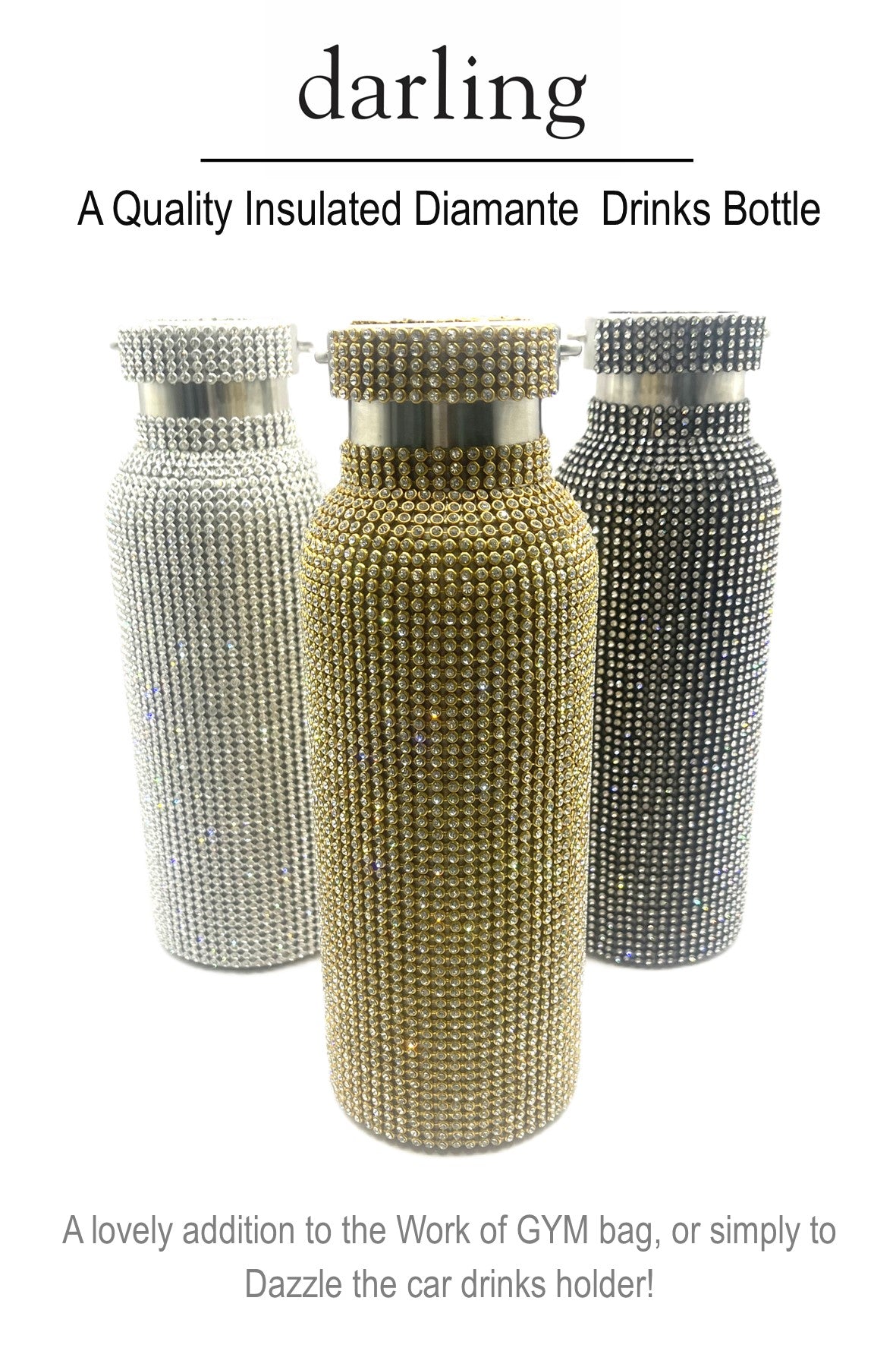 D0005 Diamante Thermo Drink Bottle