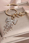 D0041 Diamante Bow Bag Charm