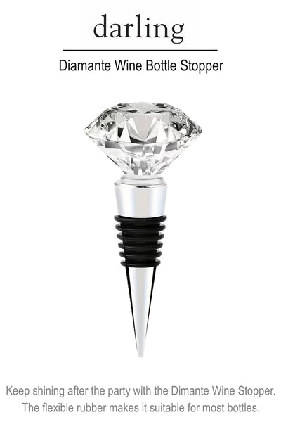 D0053 Diamond Wine Bottle Stopper