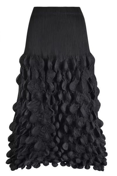 HG019 Multi Directional Cup Pleat Skirt
