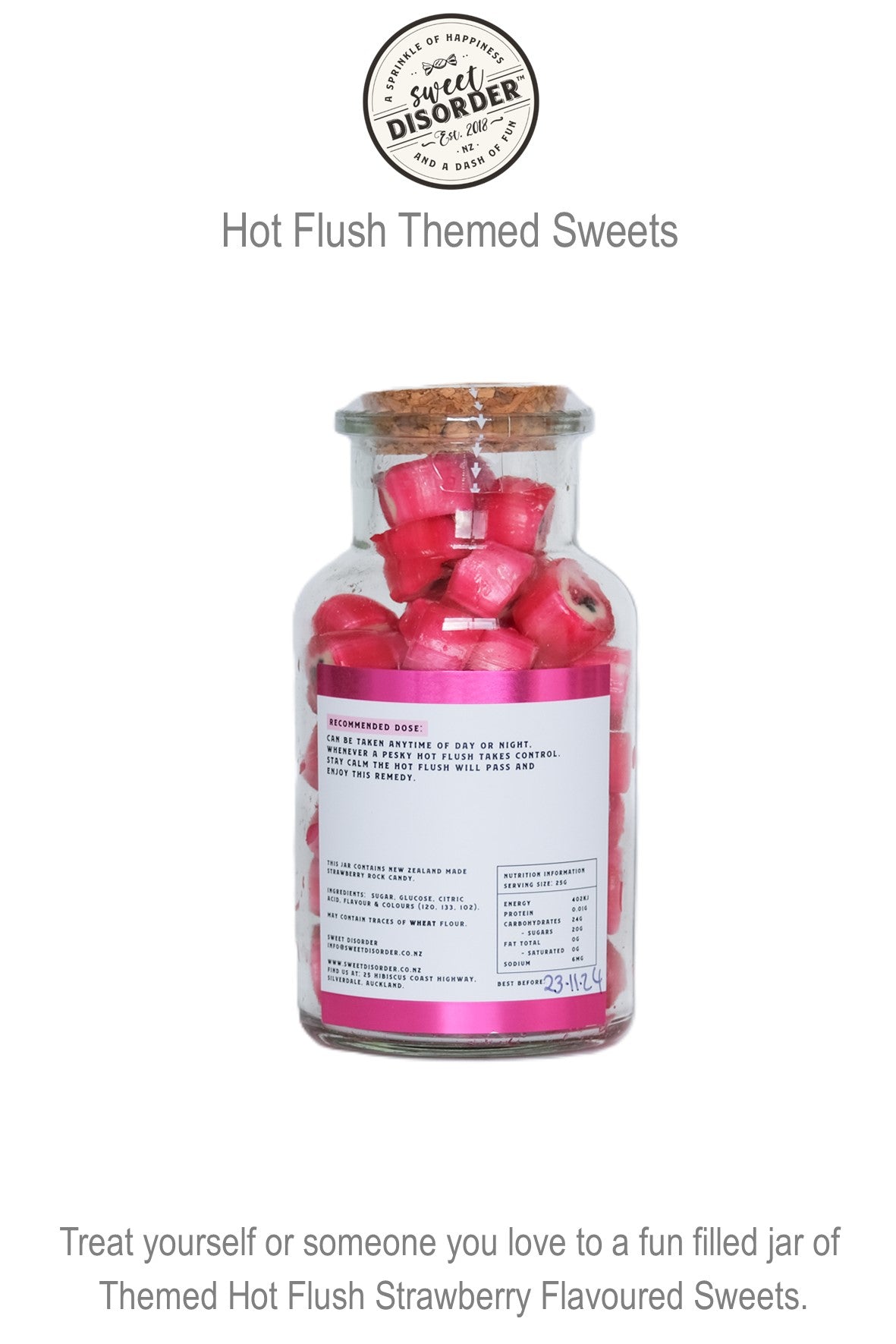 Hot Flush Formula  / Sweets Jar