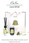 Cote Noire Luxury Diffuser, Candle & Accessories Gift Set