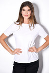8445 Crew Neck Microjersey Body Tee