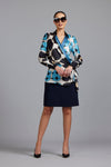 8707 A Line Knee Length Skirt