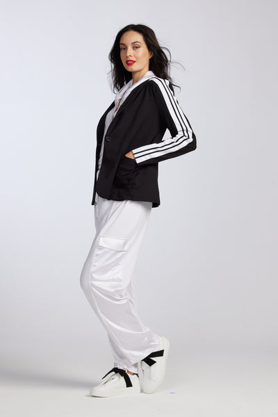 8896 Viscose Slouch Cargo Pant