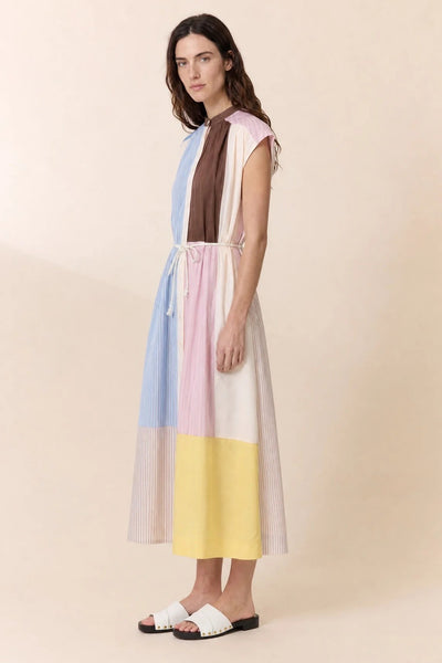 L&H Colour Block Soft Organic Cotton Dress