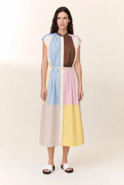 L&H Colour Block Soft Organic Cotton Dress