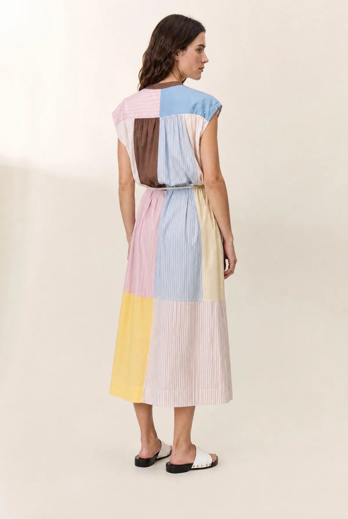 L&H Colour Block Soft Organic Cotton Dress