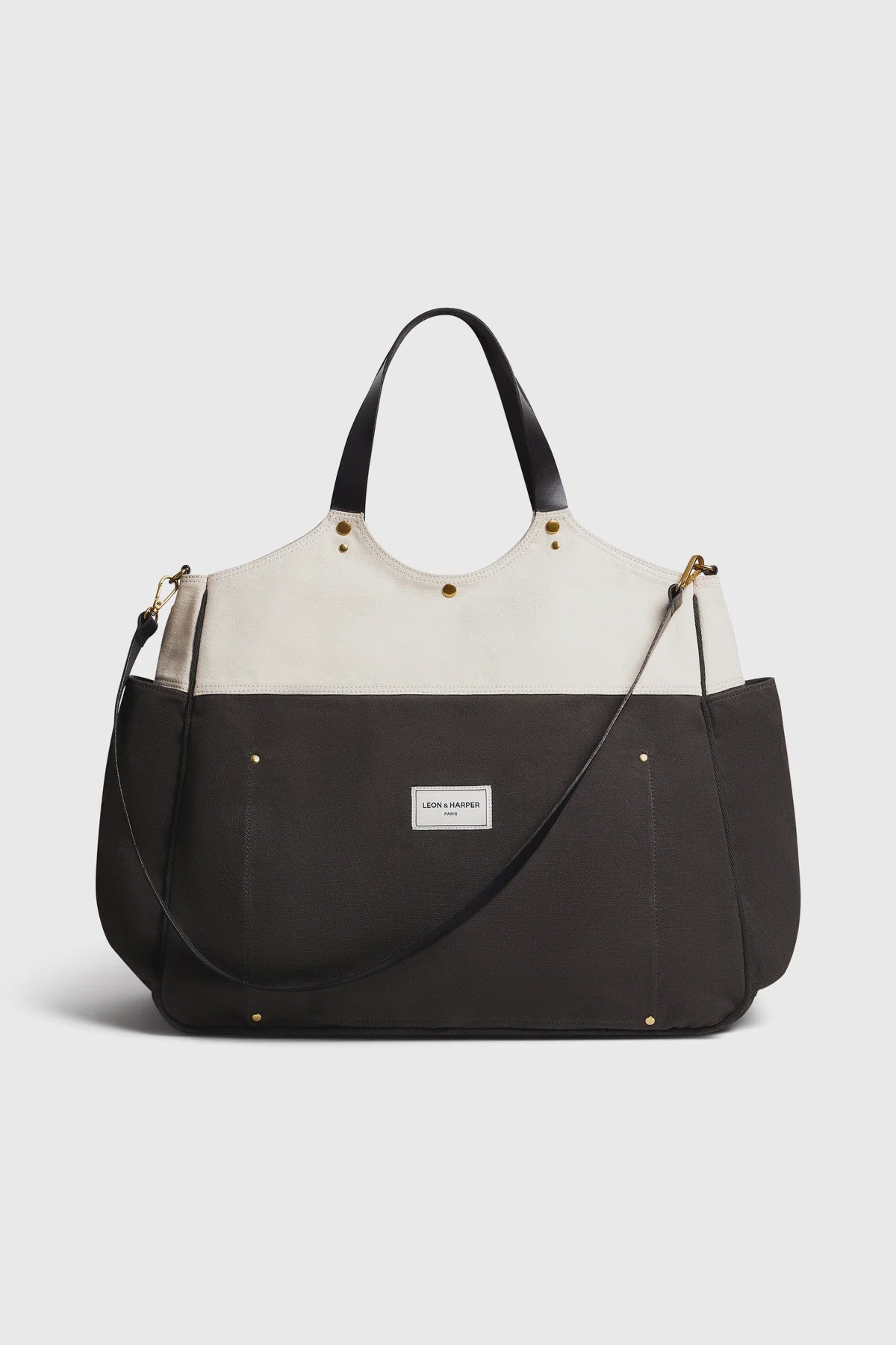 L&H Canvas Traveler Overnight Bag