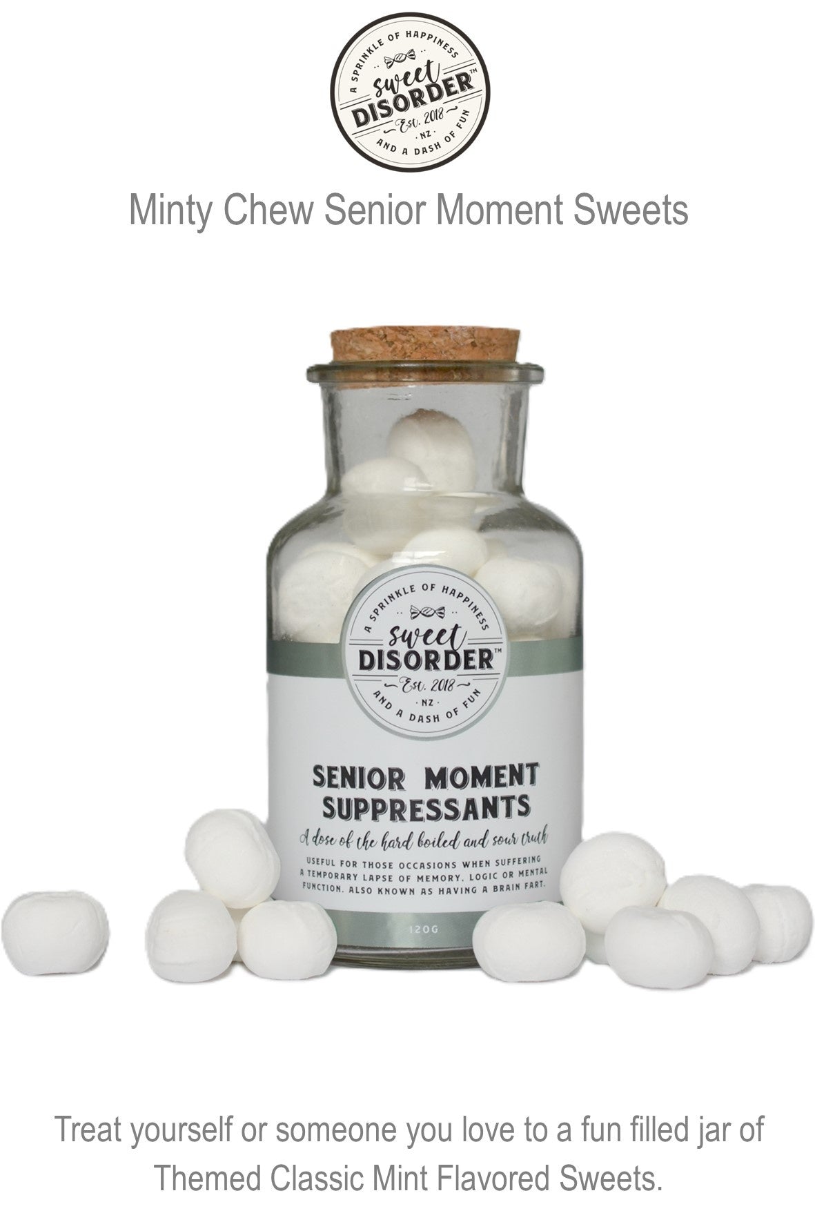 Senior Moment Suppressants  / Sweets Jar