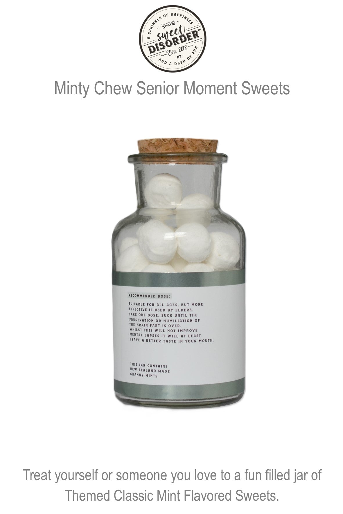 Senior Moment Suppressants  / Sweets Jar