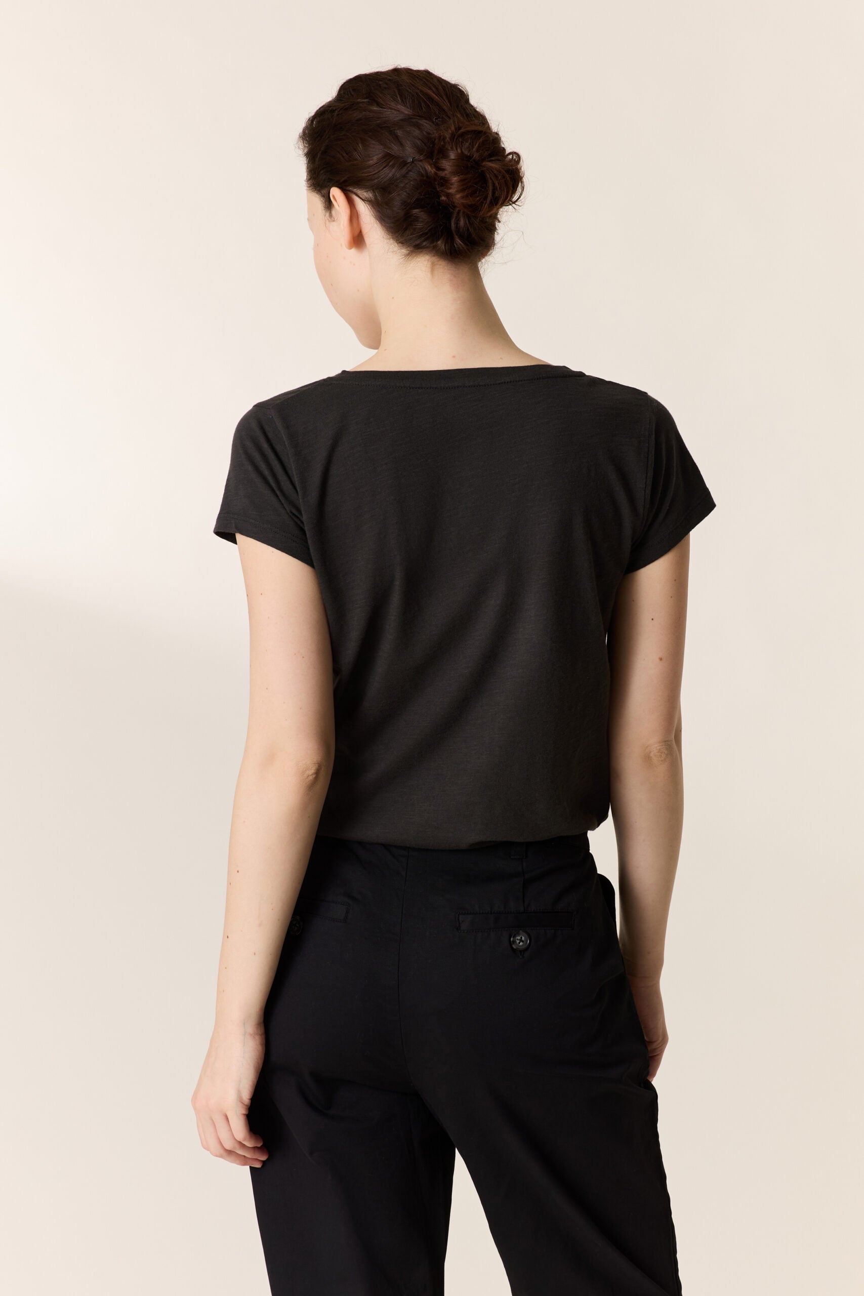 L&H Heart Star Embroidered Organic Cotton T-Shirt