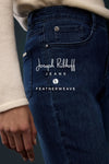 251966 Classic Leg Cotton Blend Twill Weave Jean Pant